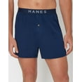 thumbnail image 3 of Hanes Knit Boxers 5 Pack Classics Men's TAGLESS ComfortSoft  Comfort Flex  Underwear, 3 of 7