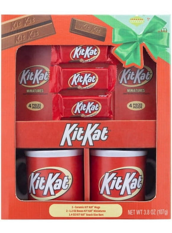 KIT KAT Dual Mug Set with Chocolates: A Dreamy Combo for KIT KAT Enthusiasts!
