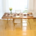 thumbnail image 3 of Yayeee Table Runner 90 inches Long Home Kitchen Dinning Party Decoration, Brown Cakes, 3 of 7
