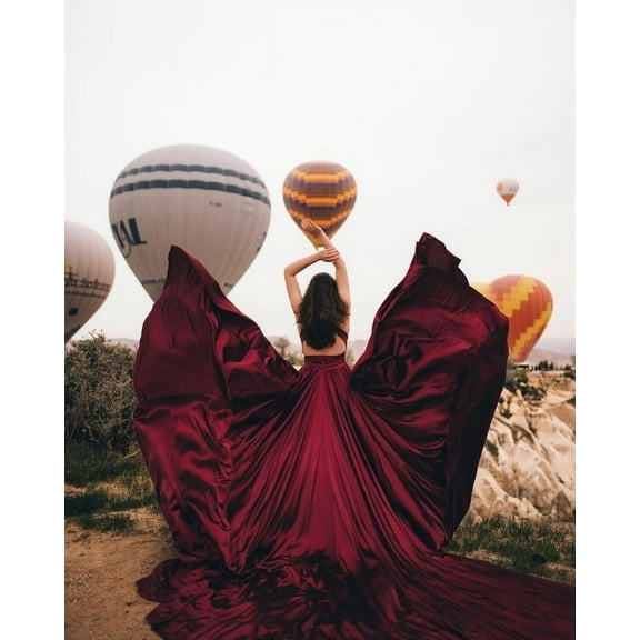 Long Flying Dress | Flying Dress for Photoshoot