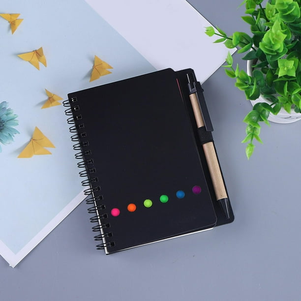 Cuaderno de papel para escribir, diario, cuaderno de tema, cuaderno de diario para trabajar Negro Macarena Cuaderno de negocios