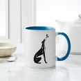 thumbnail image 6 of CafePress - Greyhound Mug/Butterfly - 11 oz Ceramic Mug - Novelty Coffee Tea Cup, 6 of 6