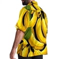 thumbnail image 3 of Banana Men's Casual Button Down Short Sleeve Printed Summer Beach Shirts, 3 of 6