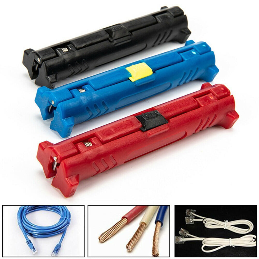 Multifunciton Cutter Stripping Universal Coaxial Wire Stripper Cable Tool OqRnV 