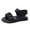 Style 3-Black, variant on Eashery Toddler Girl Sandals Open-toe Sports Toddler Sandals White 28