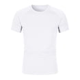 thumbnail image 4 of Gubotare Boys Toddler Kids Mesh Athletic Quick Dry T Shirts Short Sleeve Moisture Wicking Tee Shirts Active Tops3T 4T 5T 6T 7T 8-9 Years,White 4-5 Years, 4 of 7