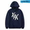 thumbnail image 4 of Hoodie Hip Hop Gothic Graphic Pullover Rapper XXXTentacion Casual Streetwear Unisex Sweatshirt XL, 4 of 7