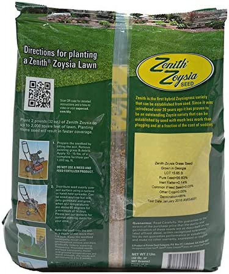 Zenith Zoysia Grass Seed - 2 Lbs. - image 4 of 4