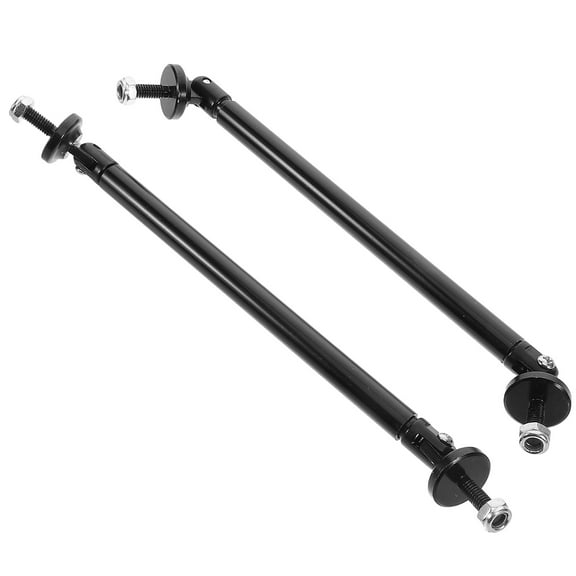 Masteelf 1 Pair Splitter Strut Rods Front Bumper Splitter Strut Tie Rod Bar Aluminum Alloy Support Rods For Car Modification