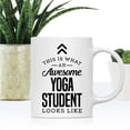 thumbnail image 2 of Koyal Wholesale Ceramic Coffee Tea Mug, This is What an Awesome Yoga Student Looks Like, 2 of 4