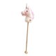 thumbnail image 4 of Caballo de palo de peluche con palo de madera, 4 of 9