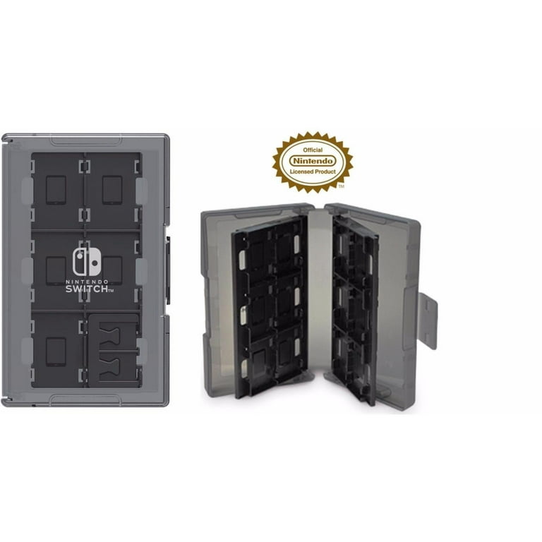 HORI Nintendo Switch Game Card Case 24 Black