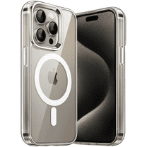 Entronix Case Designed for Apple iPhone 16 Pro Max Clear Magnetic Case, [Yellow Resistant] Strong Protective Slim Fit Shockproof Transparent Crystal Clear Magnetic Case for Apple iPhone 16 Pro Max