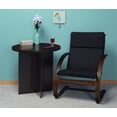 thumbnail image 2 of Niche Mia Bentwood Reclining Chair- Mocha Walnut/ Black, 2 of 6