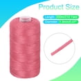 thumbnail image 2 of Uxcell Nylon String Cord 2.5mm x 218 Yards Rope Braided Thread Beading Cord for Jewelry Making Supplies Dark Pink, 2 of 4