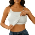 thumbnail image 4 of Lace Trim Ribbed Crop Tank Tops for Women Solid Sleeveless Form Fitting Cami Tops Soft Breathable Blouse for Casual and Layering Wear, 4 of 8