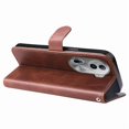 thumbnail image 4 of Estuche de Cuero PU con Cierre para OPPO Reno 11 5G , Funda Protectora con Billetera y Correa, 4 of 6
