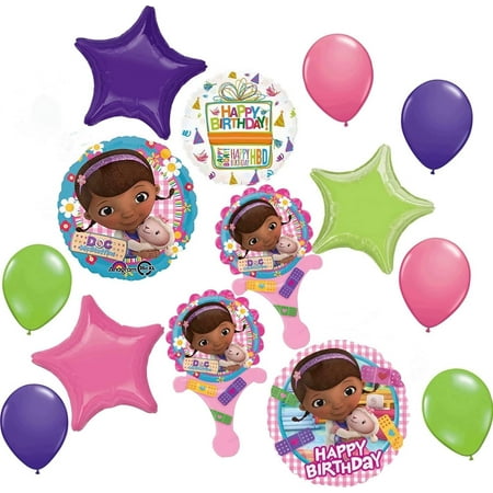 Doc McStuffins party supplies Ultimate Birthday Balloon Bouquet Decorations