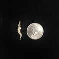 thumbnail image 4 of Ioka-14K Yellow Gold Twisted Cornicello Italian Horn Charm Pendant For Necklace or Chain, 4 of 6