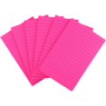 thumbnail image 2 of 6 Pads Lined Sticky Notes with Lines 4x6 Self-Stick Notes Bright Color Sticky Notes, 45 Sheets/Pad (Rose Red), 2 of 4