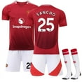 thumbnail image 1 of Maillot de Soccer pour Hommes et Enfants 2024 MOUNT 7 RASHFORD 10 Antonio21 SANCHO 25, 1 of 2
