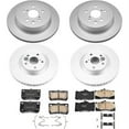 thumbnail image 2 of PowerStop Front and Rear Geomet Coated Brake Rotor and Pad Kit Fits: LEXUS Select Models CRK5869, 2 of 5