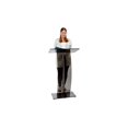 thumbnail image 4 of AdirOffice Speakers Lectern, Black, 4 of 4
