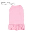 thumbnail image 6 of Meidiya Plain Dog Dresses Pet Shirts with Ruffles,Summer Cute Puppy Clothes Dog Sundress Pet Vest Dress for Small Medium Dogs Cats, 6 of 8