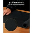 thumbnail image 6 of Genuine Leather Desk Mat, 31.5"x15.8" Leather Desk Mat, Office Desk Pad, Thick Desk Pad with Stitched Line, Non-Slip Laptop Writing Pad with Rubber Base(Black, 31.5"x15.8"), 6 of 13