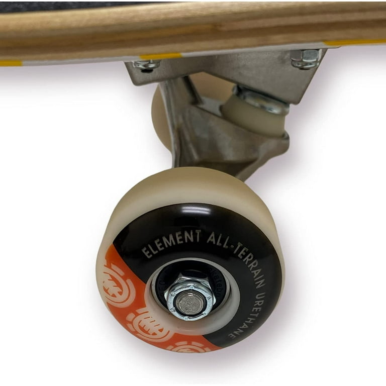 ELEMENT ★ SkateBoad BASS & LURE Element BRXE Happy Clouds Cruiser Complete Skateboard