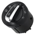 thumbnail image 1 of Headlight Switch Compatible with VW Golf/Jetta MK5 MK6 Reusable Headlamp Dimmer Switch Plastic Dome Lamp Switch Professional Instrument Panel Dimmer Switch for Car Auto, 1 of 10