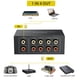 thumbnail image 3 of Divisor bidireccional de 4 vías con conmutador RCA PROZOR con control de volumen, 3 of 9