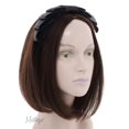 thumbnail image 4 of Motique Accessories Multi Colored Pleather Bow Headband for Women and Girls - Purple, 4 of 4