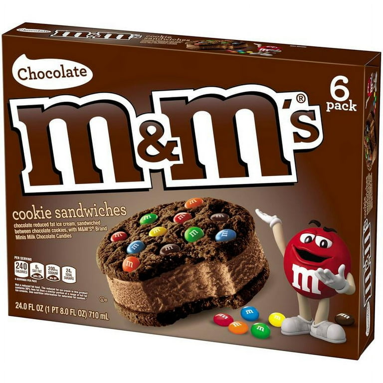 M&M'S® Ice Cream Cookie Sandwich Single (48 Count) UK