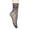 F, variant on 1 Pair Womens Lace Ankle Socks with Fishnet Design Sheer Short Socks for Fashion