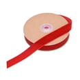 thumbnail image 1 of Cinta de terciopelo con carrete, rollo de cinta de terciopelo de una sola cara de moda para envolver regalos, decoración, costura, manualidades hechas Rojo, 1 of 8