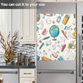 thumbnail image 3 of Yayeee Magnetic Dishwasher Cover for The Front Decoration Home Kitchen Machine Sticker Protector, Colorful School, 3 of 6