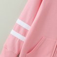 thumbnail image 4 of Gibobby Chamarra de manga larga para bebéNiños Niñas Manga Larga Invierno Cálido Outwear Cremallera Sudadera Con Capucha Chaqueta Abrigo Color Sólido(Rosa, 7-8 Años), 4 of 5