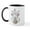 White/Black Inside, variant on CafePress - Easter Rabbits Mug - 11 oz Ceramic Mug - Novelty Coffee Tea Cup