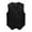 Black, variant on 5 Packs Unisex Waiter Uniform Vest Bartender Waitress Botton Workwear with Pockets for Men Women-Black-M