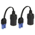 thumbnail image 4 of 2 conectores hembra EC5 para encendedor de cigarrillos de coche, convertidor para amplificador de batería de coche de 12 V., 4 of 14