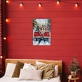 thumbnail image 3 of Stupell Industries Farmhouse Christmas Truck Pups Trio Canvas Art, 20 x 30, by Petals Prints Design, 3 of 8