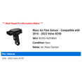 thumbnail image 2 of Mass Air Flow Sensor - Compatible with 2016 - 2023 Volvo XC90 2017 2018 2019 2020 2021 2022, 2 of 2