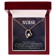 thumbnail image 1 of Caring Angel Nurse Forever Necklace w Message Card, 1 of 8
