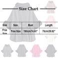 thumbnail image 3 of Drovellove Women's Cape Shawl Coat with Collar | Loose Fit Cloak Jacket for Cold Weather, Versatile Solid Color Outerwear for Shopping, Dating, Parties, and Casual Leisure Wear, 3 of 8