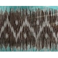 thumbnail image 4 of oneOone Tissu Viscose Georgette Chevron Ikat Imprimé 1 Yard 42 Pouces de Large, 4 of 4