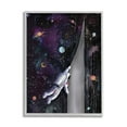 thumbnail image 4 of Stupell Industries Astronaut Opening Galaxy Surreal Universe Planets Stars Framed Wall Art, 24 x 30, Design by Rachel Nieman, 4 of 5
