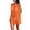 7013 - Orange, variant on Women's Crochet Sheer Kaftan Caftan Bathing Suit Swim Coverup Dress for Beach 7013 - L