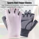 thumbnail image 2 of Sonducket Guantes de fitness Guantes suaves y cómodos Resistencia al desgaste Muñequera seca Protección de la palma Mujeres Entrenamiento Ciclismo 14.7x12.8x1.7 cm 8, 2 of 6