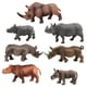 thumbnail image 2 of Figuras de Animales Miniaturas Hugo 7 piezas de plástico realistas, 2 of 10